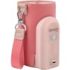 Lionelo Care Thermup Go Evo ohrievač dojčenských fliaš Coral Pink