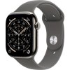 Apple Watch Series 11 Cellular (46mm) Prírodný titán so skalo šedým športovým remienkom M/L MFCX4MP/A