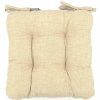 Sedáky na stoličky EDGAR cream 102 sedák 37x37