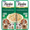 Inaba Kapsička Churu Dog Twin Packs - kura a zelenina vo vývare 80 g