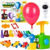 Majlo Toys Odpaľovač autíčok s nafukovacími balónikmi Baloon Cars