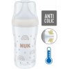 Sklenená dojčenská fľaša NUK Perfect Match Temperature Control 230 ml