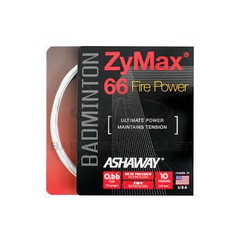 Ashaway ZyMax 66 Fire 10m