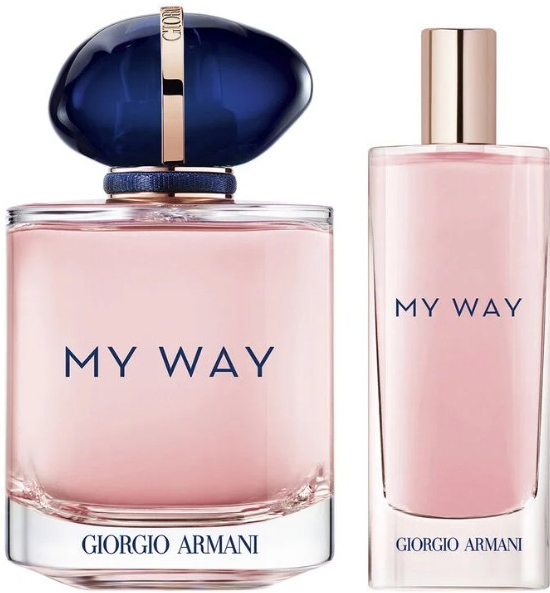 Giorgio Armani My Way - EDP 90 ml (plnitelná) + EDP 15 ml