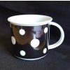 Hrnček Tina 0,25l PUNTÍKY Český porcelán Dubí