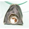 Rosewood domek textil stan 31 x 31 x 31 cm