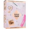 Makeup Revolution London Peptide Power Lash & Lip Duo sérum na riasy a obočie Peptide Strength Lash & Brow Serum 3 ml + balzam na pery Peptide Pout Lip Treatment 15 ml
