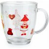 TORO Skleněný hrnček 350ml elfíci