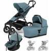 THULE Kočík 3v1 Urban Glide 4 Mid Blue s autosedačkou Maple Mid Blue, s madlom a adaptérmi 2025