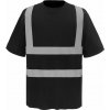 Yoko HI-VIS HVJ410 Reflexné tričko black XXXL