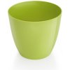 Plastkon Ella Lesk kvetináč hr. zelená 9 cm