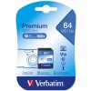 Verbatim microSDXC Flash Card, 64GB, SDXC, 44024, pre archiváciu dát