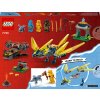 LEGO® NINJAGO® 71798 Nya a Arin v súboji s dračím mláďaťom