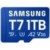 Samsung T7/Micro SDXC/1TB/UHS-I U3 / Class 10/Modrá MB-MB1T0T/WW