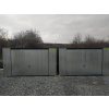 Plechová garáž 4x6m, DOZADU, VÝKLOPNÁ