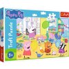 Puzzle 24 maxi – krásna Peppa – Šťastné prasiatko PEPPA od Trefl