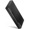 AXAGON EEM2-GTR, USB-C 3.2 Gen 2 - M.2 NVMe SSD kovový THIN RIB box EEM2-GTR