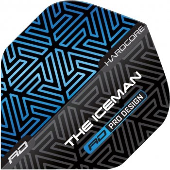 Red Dragon Gerwyn Price Iceman Hardcore - Blue & Black RF6845