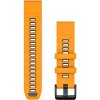 Garmin Remienok pre fenix5/6/7/8 QuickFit 22 silikónový, Spark Orange / Graphite