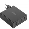 Nabíjačka DCW-4U-EU-BK-PRO USB 2400 mA