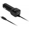 Autonabíjačka Lightning+USB 2100 mA M-LIFE