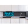 DIMEX | Dibond doska za kuchynskú linku | DBW-08040-019 Kvapky vody| 80 x 40 cm + Dibond obkladová doska Dimex do kuchyne Kvapky vodyv rozmere 80 x 40 cm + lepidlo zadarmo