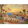 Schmidt - Puzzle Kinkade: Kolekcia Disney Dreams: Jasmine Dancing in the Desert Sunlight, Aladdin - 1000 dielov