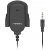 Natec Mikrofón Fox, lepiaci držiak, 3,5 mm jack, 1,8 m