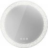 Duravit Happy D.2 Plus - Zrkadlo, priemer 70 cm, s LED osvetlením a vyhrievaním HP7485G00000000