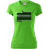 Jazvečík dlhý Dámske Fantasy športové dresovina Apple Green