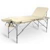 Skladací masážny stôl TANDEM Profi A3D Farba: krémová 195*70 cm / 15,9 kg / 3 farby