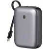 Platinet Powerbanka 10000 mAh 20W Power Delivery, 2xUSB-C, 1xUSB-A, kábel USB-C 1m, čierna (PLAPMPB1020C)