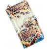 PATRIZIA VL-116 RFID modrá dámska kožená peňaženka 9,5 x 16,5 x 3,5 cm
