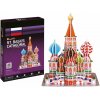 Cubicfun 3D puzzle - Chrám Vasila Blaženého, 214 dílků (GXP-640456)