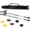 Neo-Sport NS-383 Trekingové hole Professional, 85-143 cm, 0,355 kg, 2 ks, černošedé