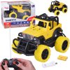 JOKO RC Auto Jeep Off-Road na diaľkové ovládanie 1:36 + nabíjačka, žlté