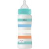 Chicco fľaša dojčenská Well being silikón chlapec tyrkysová 330 ml