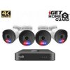 iGET HOMEGUARD HGNVK88504 - PoE 4K UltraHD NVR CCTV 8CH + 4x kamera