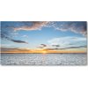 Foto obraz akrylové sklo Súmrak nad morom 100x50 cm