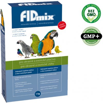 FIDMIX pre okrasné a exotické vtáctvo 1 kg škatuľka