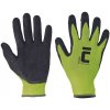 Pracovné rukavice Cerva Palawan latex/nylon, máčané bezšvové 8