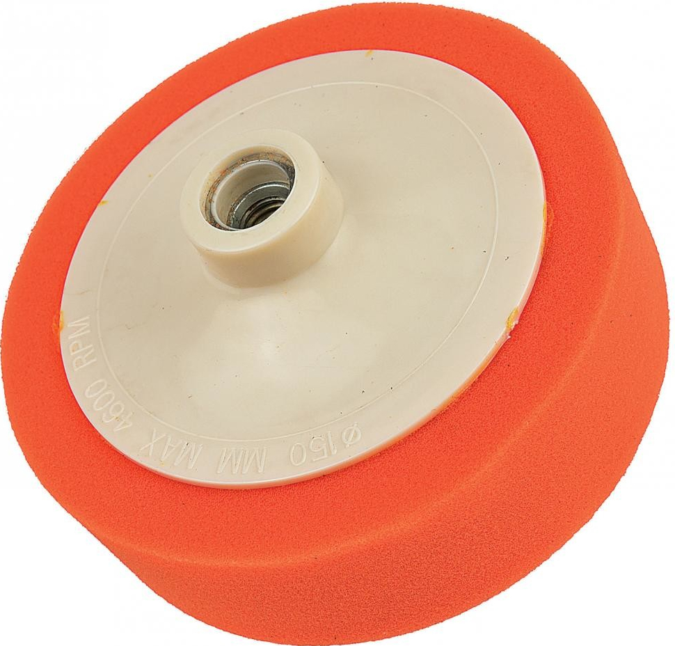 Leštiaci kotúč 150 mm x 50 mm x M14 univerzálny - oranžový, GEKO