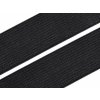 Guma tkaná šírka 25 mm - 25 m čierna