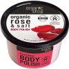 ORGANIC SHOP Ružové perly - Telový peeling 250 ml