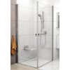 RAVAK CRV1-100 rohový sprchový kút, satin+transparent 98 - 100 x 195 cm satin 1QVA0U01Z1