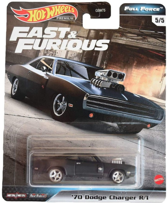 Hot Wheels Toys Premium Car Fast and Furious Dodge Charger