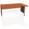 Hobis Pracovný stôl Gate, ergo, ľavý, 180x75,5x120 cm, čerešňa/čerešňa