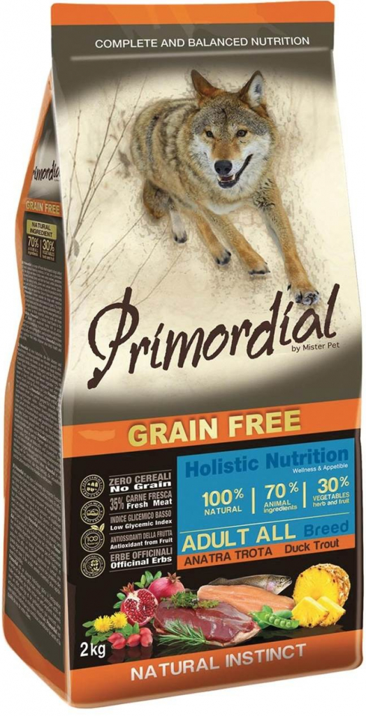 Primordial GF Adult Duck & Trout 2 kg