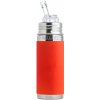 Pura® TERMO fľaša so slamkou 260ml - oranžová