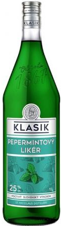 St. Nicolaus Pepermintový likér 25% 1 l (čistá fľaša)
